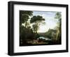 Landscape with the Nymph Egeria-Claude Lorraine-Framed Premium Giclee Print