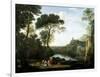 Landscape with the Nymph Egeria-Claude Lorraine-Framed Giclee Print