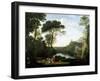 Landscape with the Nymph Egeria-Claude Lorraine-Framed Giclee Print