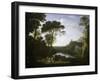 Landscape with the Nymph Egeria-Claude Lorraine-Framed Giclee Print