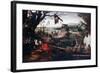 Landscape with the Parable of Saint Christopher, Early16th Century-Jan Mandyn-Framed Giclee Print