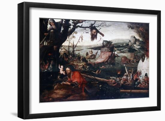 Landscape with the Parable of Saint Christopher, Early16th Century-Jan Mandyn-Framed Giclee Print