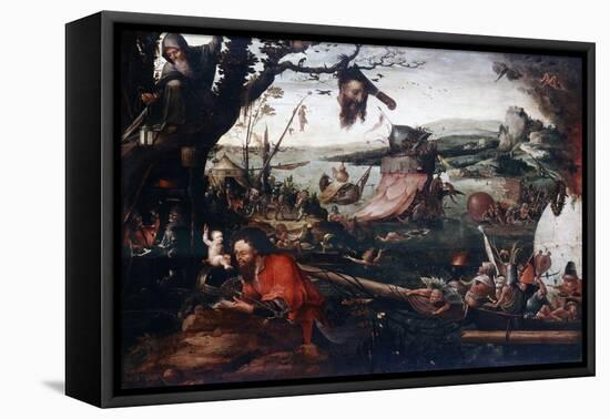 Landscape with the Parable of Saint Christopher, Early16th Century-Jan Mandyn-Framed Stretched Canvas