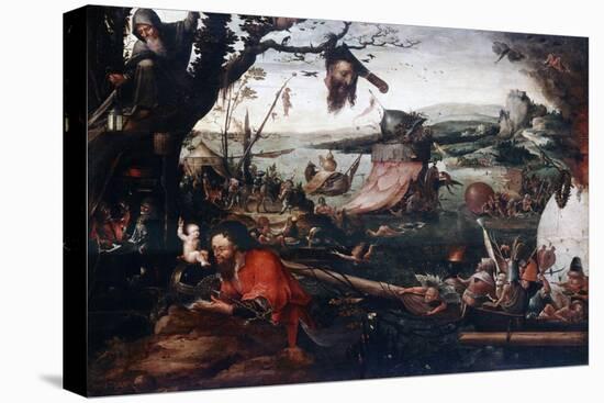 Landscape with the Parable of Saint Christopher, Early16th Century-Jan Mandyn-Stretched Canvas