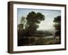 Landscape with the Rest on the Flight into Egypt (Midda), 1661-Claude Lorraine-Framed Giclee Print