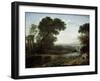 Landscape with the Rest on the Flight into Egypt (Midda), 1661-Claude Lorraine-Framed Giclee Print