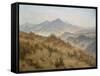 Landscape with the Rosenberg in the Bohemian Mountains-Caspar David Friedrich-Framed Stretched Canvas