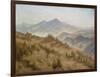 Landscape with the Rosenberg in the Bohemian Mountains-Caspar David Friedrich-Framed Giclee Print