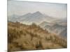 Landscape with the Rosenberg in the Bohemian Mountains-Caspar David Friedrich-Mounted Giclee Print
