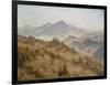 Landscape with the Rosenberg in the Bohemian Mountains-Caspar David Friedrich-Framed Giclee Print