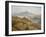 Landscape with the Rosenberg in the Bohemian Mountains-Caspar David Friedrich-Framed Giclee Print