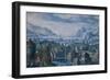 Landscape with the Story of Jephthahs Daughter-Jacob Savery-Framed Art Print