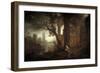 Landscape with the Temptation of Saint Anthony-Claude Lorraine-Framed Giclee Print