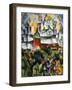 Landscape with the Trinity-Sergius-Monastery, 1920-Aristarkh Lentulov-Framed Giclee Print