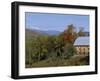 Landscape with the White Mountains in the Fall, Near Jackson, New Hampshire, New England, USA-Fraser Hall-Framed Photographic Print