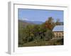 Landscape with the White Mountains in the Fall, Near Jackson, New Hampshire, New England, USA-Fraser Hall-Framed Photographic Print