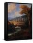 Landscape with the Zebedee Sons Calling-Giuseppe Roncelli-Framed Stretched Canvas