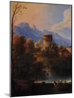 Landscape with the Zebedee Sons Calling-Giuseppe Roncelli-Mounted Giclee Print