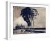 Landscape with Three Trees, 1850-Victor Hugo-Framed Giclee Print