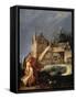 Landscape with Tobias and the Angel, C1610-C1615-Abraham Bloemaert-Framed Stretched Canvas