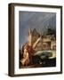 Landscape with Tobias and the Angel, C1610-C1615-Abraham Bloemaert-Framed Giclee Print