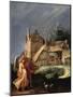 Landscape with Tobias and the Angel, C1610-C1615-Abraham Bloemaert-Mounted Giclee Print