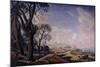 Landscape with Trees, 1927-Konstantin Fyodorovich Bogayevsky-Mounted Giclee Print