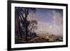 Landscape with Trees, 1927-Konstantin Fyodorovich Bogayevsky-Framed Giclee Print