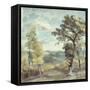 Landscape with Trees and a Distant Mansion-John Constable-Framed Stretched Canvas