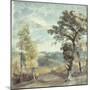 Landscape with Trees and a Distant Mansion-John Constable-Mounted Giclee Print