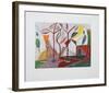 Landscape with Trees-Werner Gilles-Framed Collectable Print