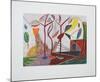Landscape with Trees-Werner Gilles-Mounted Collectable Print