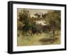 Landscape with Trees-Pierre-Auguste Renoir-Framed Giclee Print