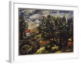 Landscape with Two Figures-Leon Kelly-Framed Giclee Print