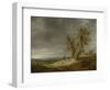 Landscape with Two Oaks-Jan Van Goyen-Framed Art Print