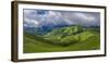 Landscape with Urculu, Iraty mountains, Basque Country, Pyrenees-Atlantique, France-Panoramic Images-Framed Photographic Print