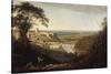Landscape with View of Richmond Castle-George Cuitt-Stretched Canvas