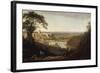 Landscape with View of Richmond Castle-George Cuitt-Framed Giclee Print