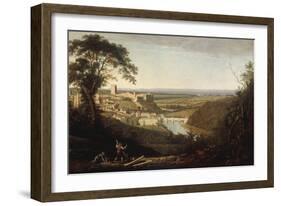 Landscape with View of Richmond Castle-George Cuitt-Framed Giclee Print