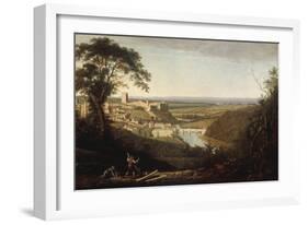 Landscape with View of Richmond Castle-George Cuitt-Framed Giclee Print