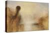 Landscape with Water-J. M. W. Turner-Stretched Canvas