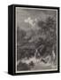 Landscape, with Water-null-Framed Stretched Canvas