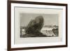 Landscape with Waterfall, before 1810-Francisco de Goya-Framed Giclee Print