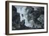 Landscape with Waterfall-Pietro Piani-Framed Giclee Print