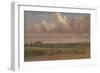 Landscape with Wheatfield, C.1850s-Lionel Constable-Framed Giclee Print