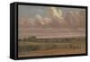 Landscape with Wheatfield, C.1850s-Lionel Constable-Framed Stretched Canvas