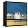 Landscape with White House-Kasimir Malewitsch-Framed Stretched Canvas