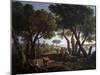 Landscape with Women at a Well-Andrea Locatelli-Mounted Giclee Print