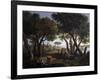 Landscape with Women at a Well-Andrea Locatelli-Framed Giclee Print