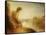 Landscape: Woman with Tamborine-J. M. W. Turner-Framed Stretched Canvas